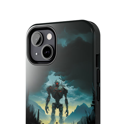 Introducing the "Rising Titan" Cell Phone Case – Witness the Astonishing Emergence of a Giant Robot! -Tough Phone Cases