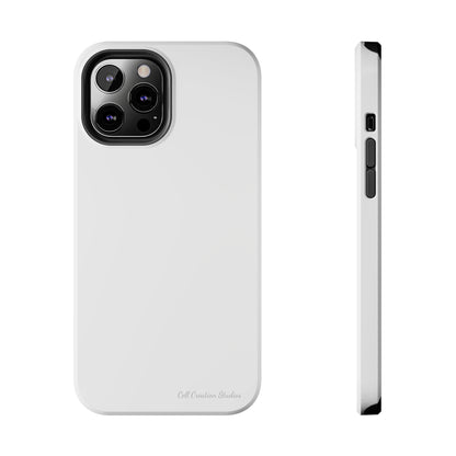 "Pure Elegance White" -Tough iPhone Cases