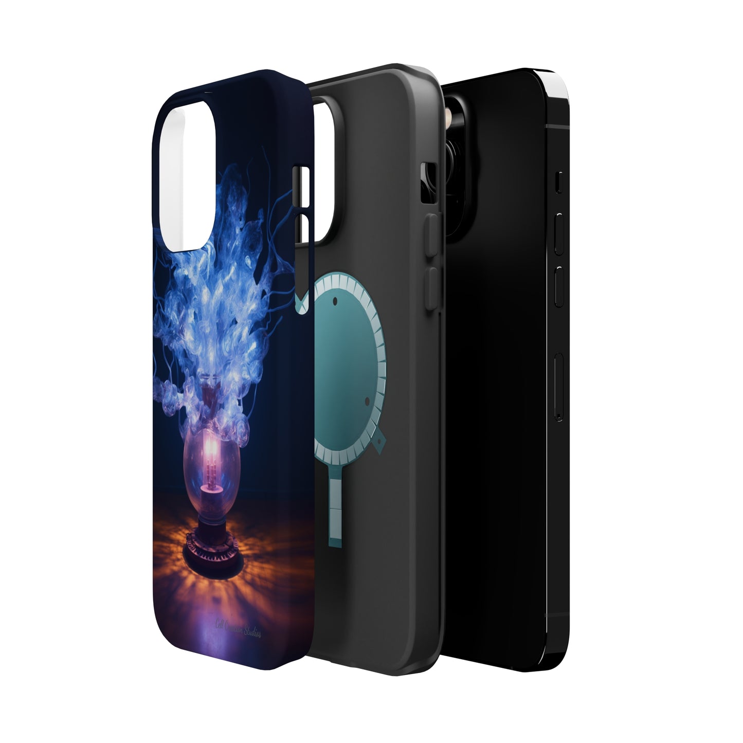 Introducing the "Enchanted Radiance" Cell Phone Case – Unveil the Magic Within -MagSafe Tough Cases