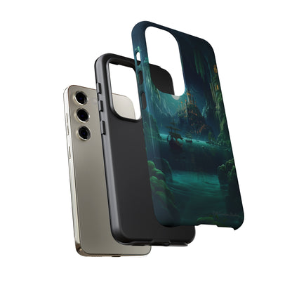 Introducing the "Moonlit Ancient City" Cell Phone Case – Explore Mysteries in the Glow of Moonlight -Tough Cases