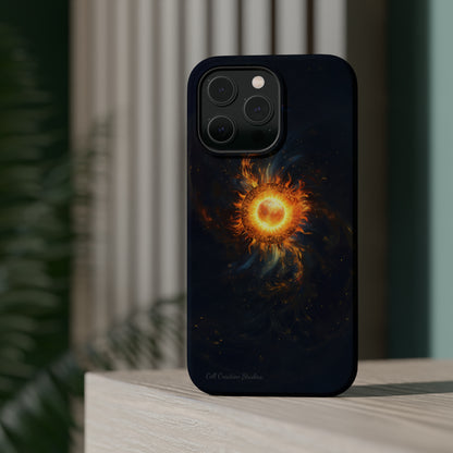 Introducing the "Celestial Sun and Stars" Cell Phone Case – Carry the Cosmos with You -MagSafe Tough Cases