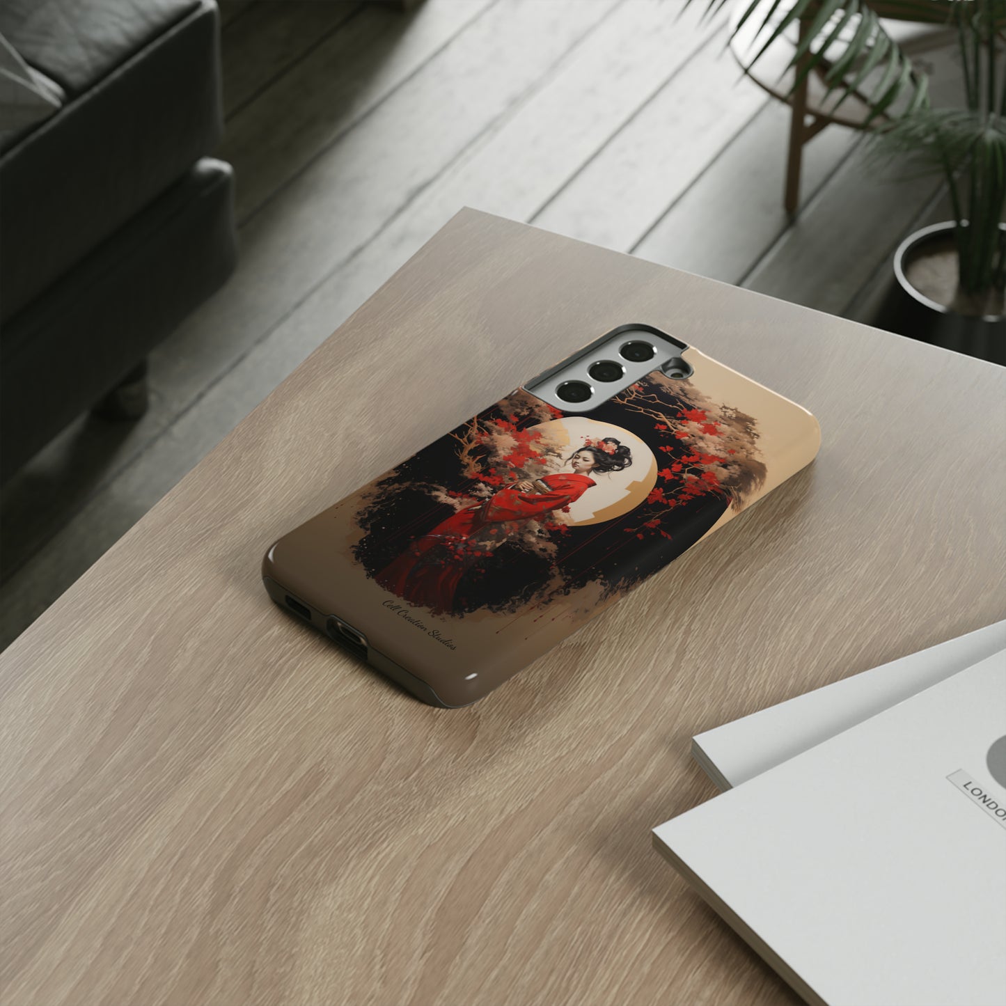 "Japanese Geisha Art" Phone Case -Tough Cases