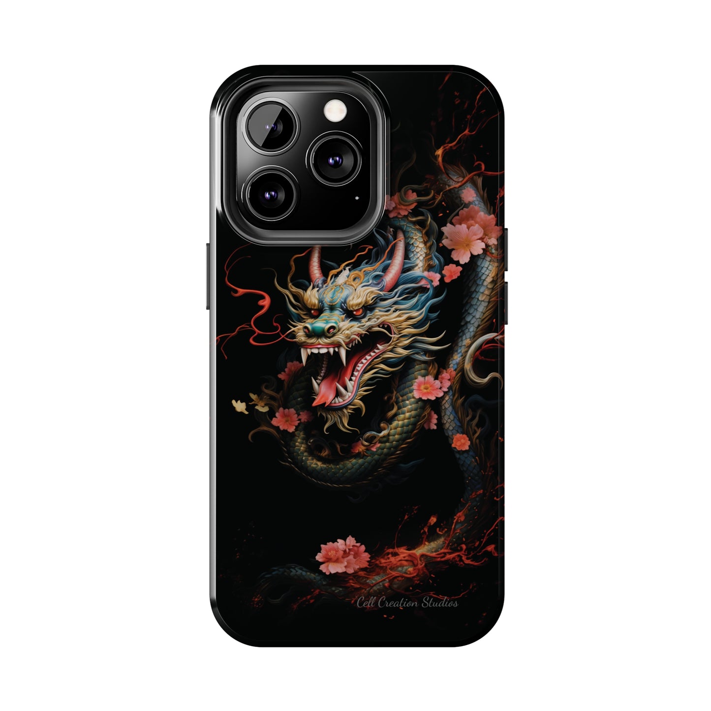 Introducing the "Mystical Japanese Dragon" Cell Phone Case – Unleash the Dragon's Power -Tough Phone Cases