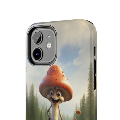 Introducing the "Smiling Mushroom" Cell Phone Case – Spread Joy with Every Glance! -Tough Phone Cases