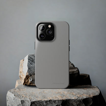 "Sleek Silver Essence" -Tough iPhone Cases