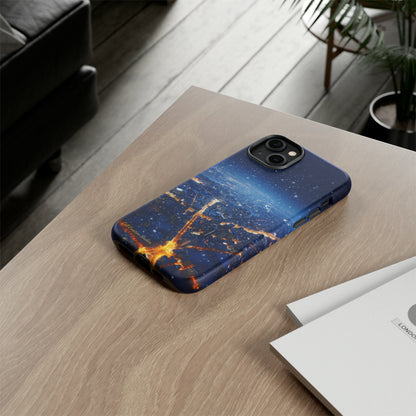 "Urban Snowfall Glow" -Tough iPhone Cases