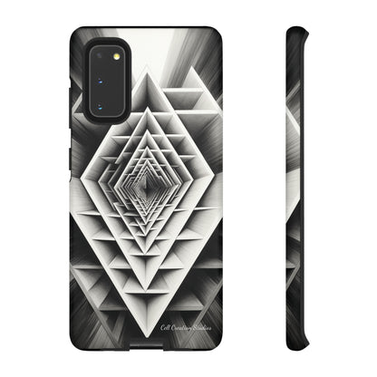 The "Geometric Triangle" Cell Phone Case -Tough Cases