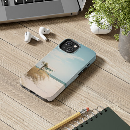 "Seaside Haven" -Tough iPhone Cases