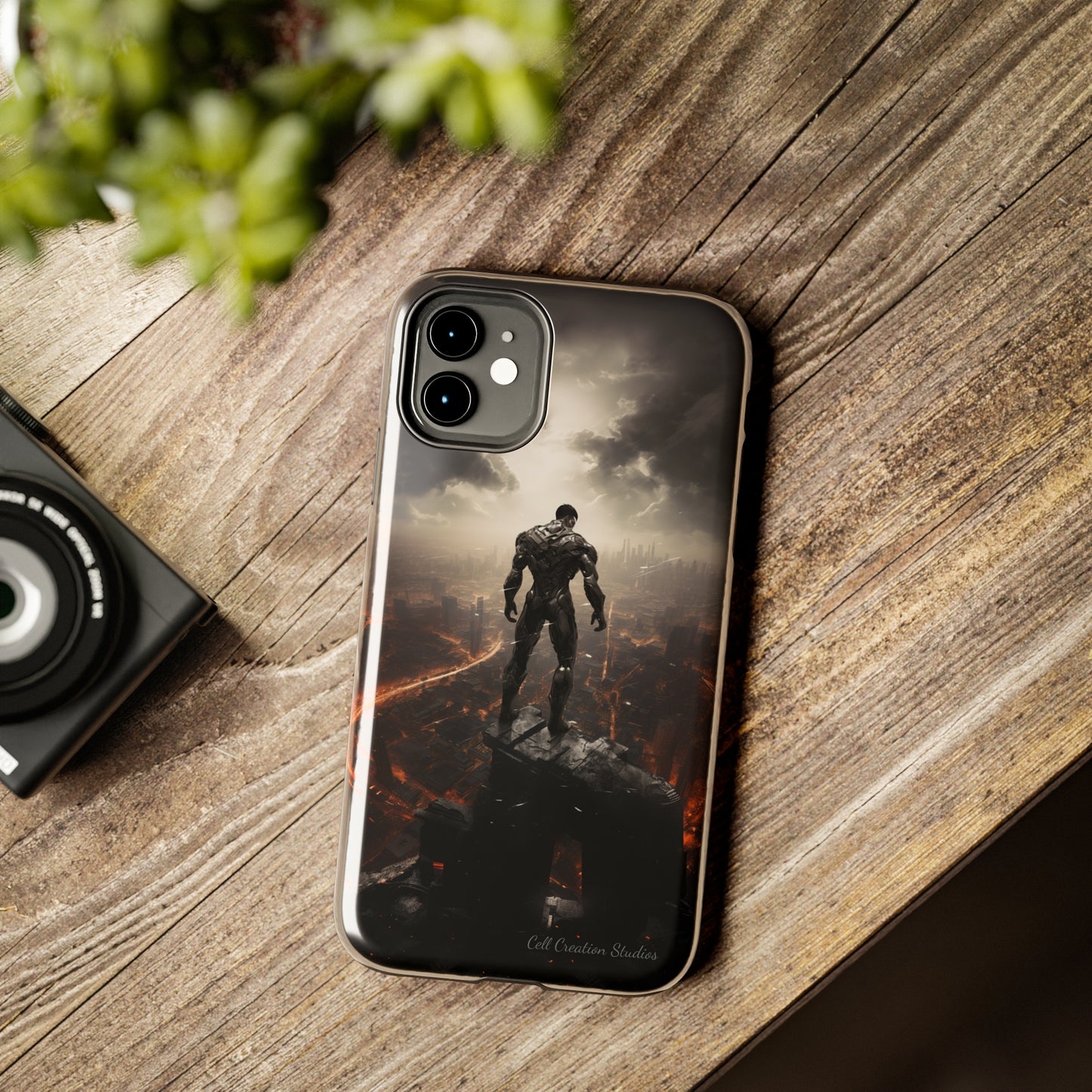 Introducing the "Cyber Guardian" Cell Phone Case – Embrace Futuristic Heroism -Tough Phone Cases