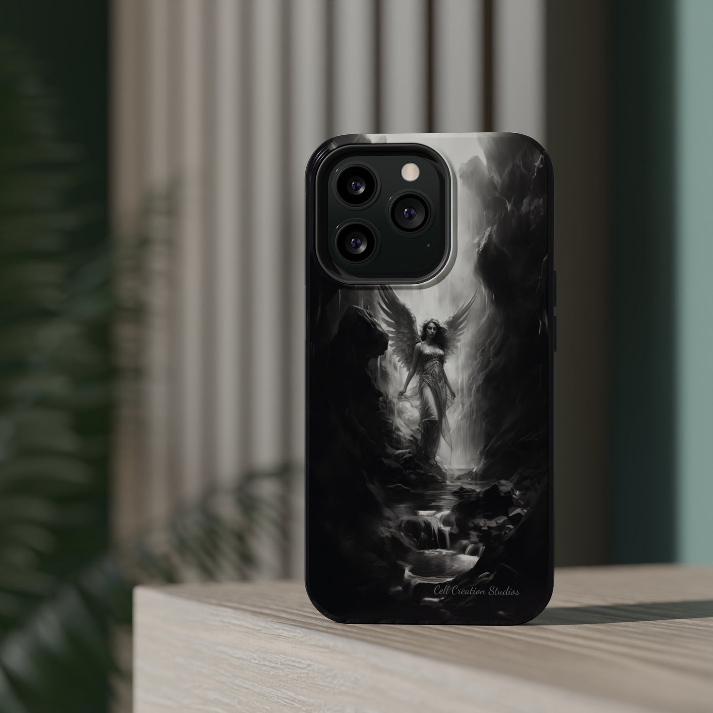 "Seraphic Streams" Angelic Ravine Phone Case -MagSafe Tough Cases