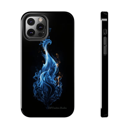 "Blue Flame" Phone Case: Ignite Your Style with Fiery Elegance -Tough Phone Cases