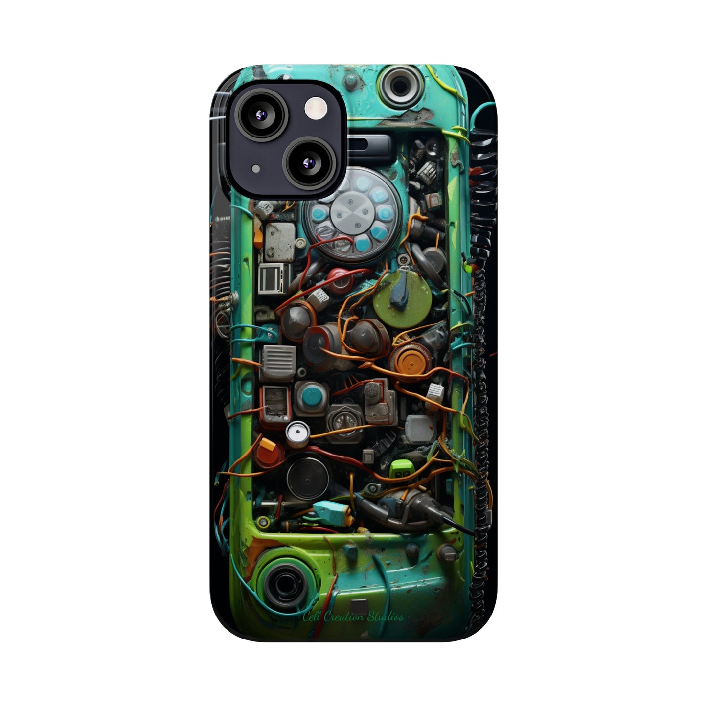 Introducing the "Mechanical Wonders" Cell Phone Case – Peek Inside with Intricate Cell Phone Inner Workings -Slim Phone Cases