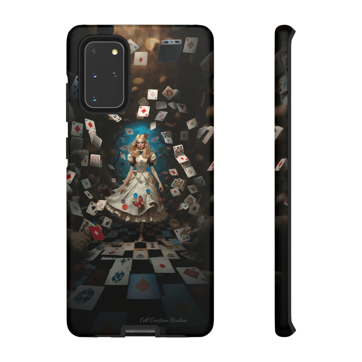 Introducing the "Alice in Wonderland" Cell Phone Case – A Journey Through Imagination -Tough Cases