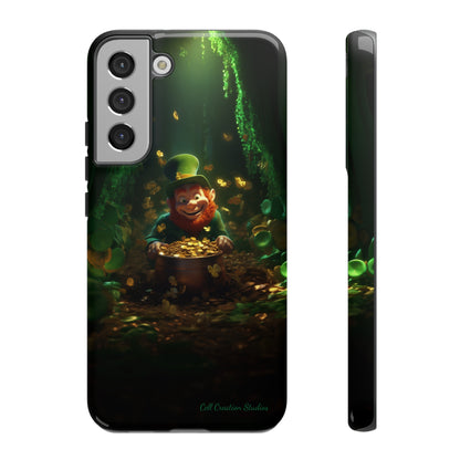 Introducing the "Leprechaun's Pot of Gold" Cell Phone Case – A Touch of Irish Charm -Tough Cases