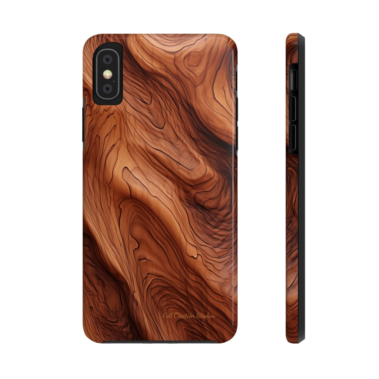 The "Eternal Woodgrain" Phone Case -Tough Phone Cases