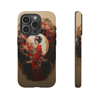 "Japanese Geisha Art" Phone Case -Tough Cases