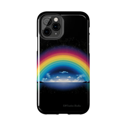 "Vibrant Skies: Rainbow Sunset" Cell Phone Case -Tough Phone Cases