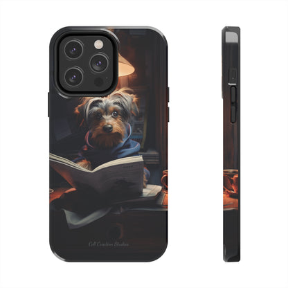 Introducing the "Canine Chronicle" Cell Phone Case – Where Tail-Wagging Tales Unfold! -Tough Phone Cases