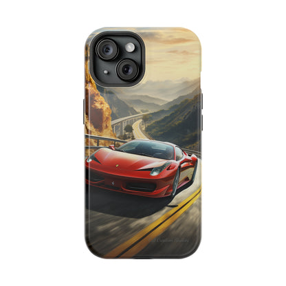 "Mountain Majesty Ferrari Edition" -MagSafe Tough iPhone Cases