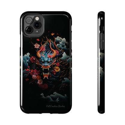 Introducing the "Japanese Dragon Majesty" Cell Phone Case – Embrace the Legend in Style -Tough Phone Cases