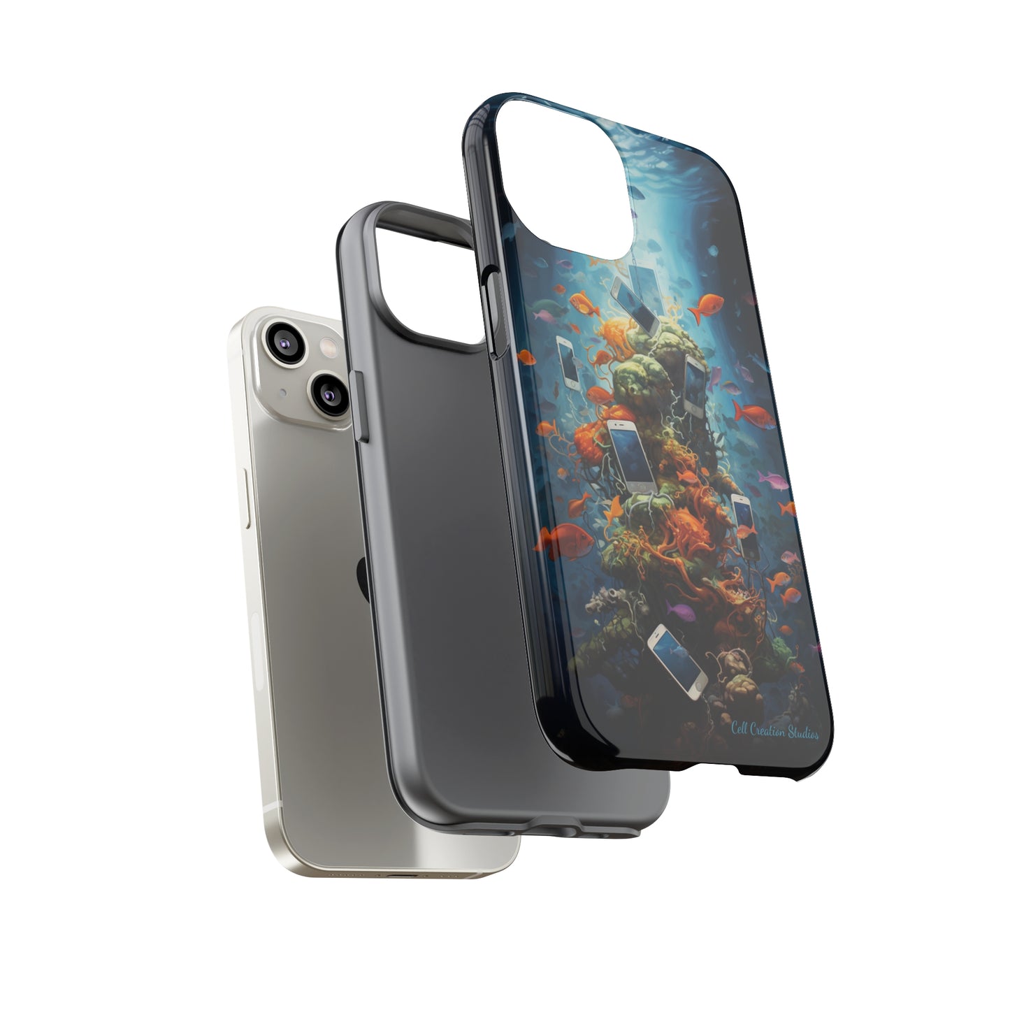 Dive into Elegance with the "AquaTech" Underwater Coral Cell Phone Case - Where Nature Meets Technology!