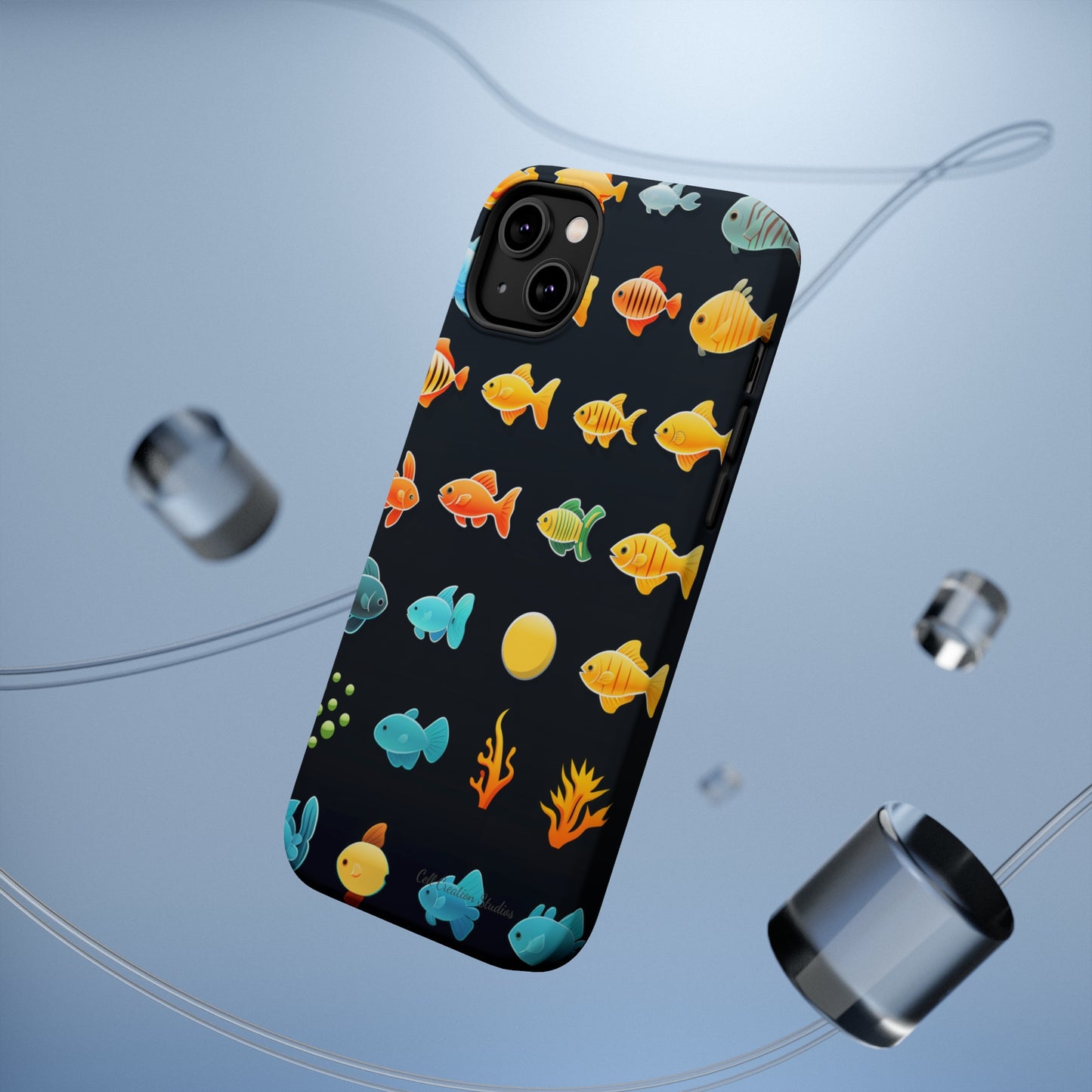 "AquaArt Fish" -MagSafe Tough Phone Cases