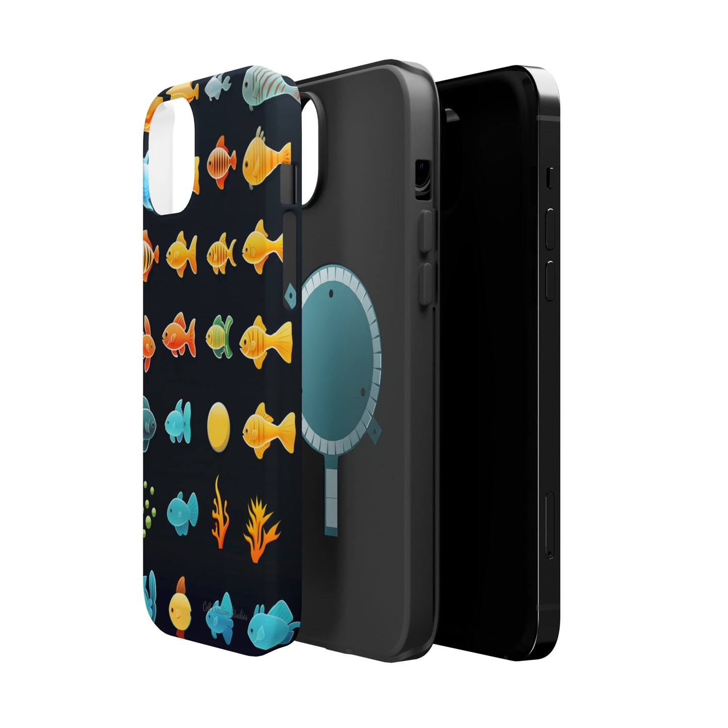 "AquaArt Fish" -MagSafe Tough Phone Cases