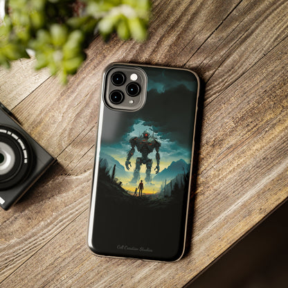 Introducing the "Rising Titan" Cell Phone Case – Witness the Astonishing Emergence of a Giant Robot! -Tough Phone Cases