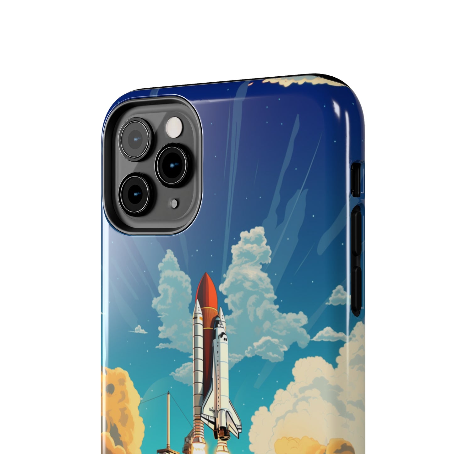 Introducing the "NASA Space Shuttle Launch" Cell Phone Case – Elevate Your Style to New Heights -Tough Phone Cases