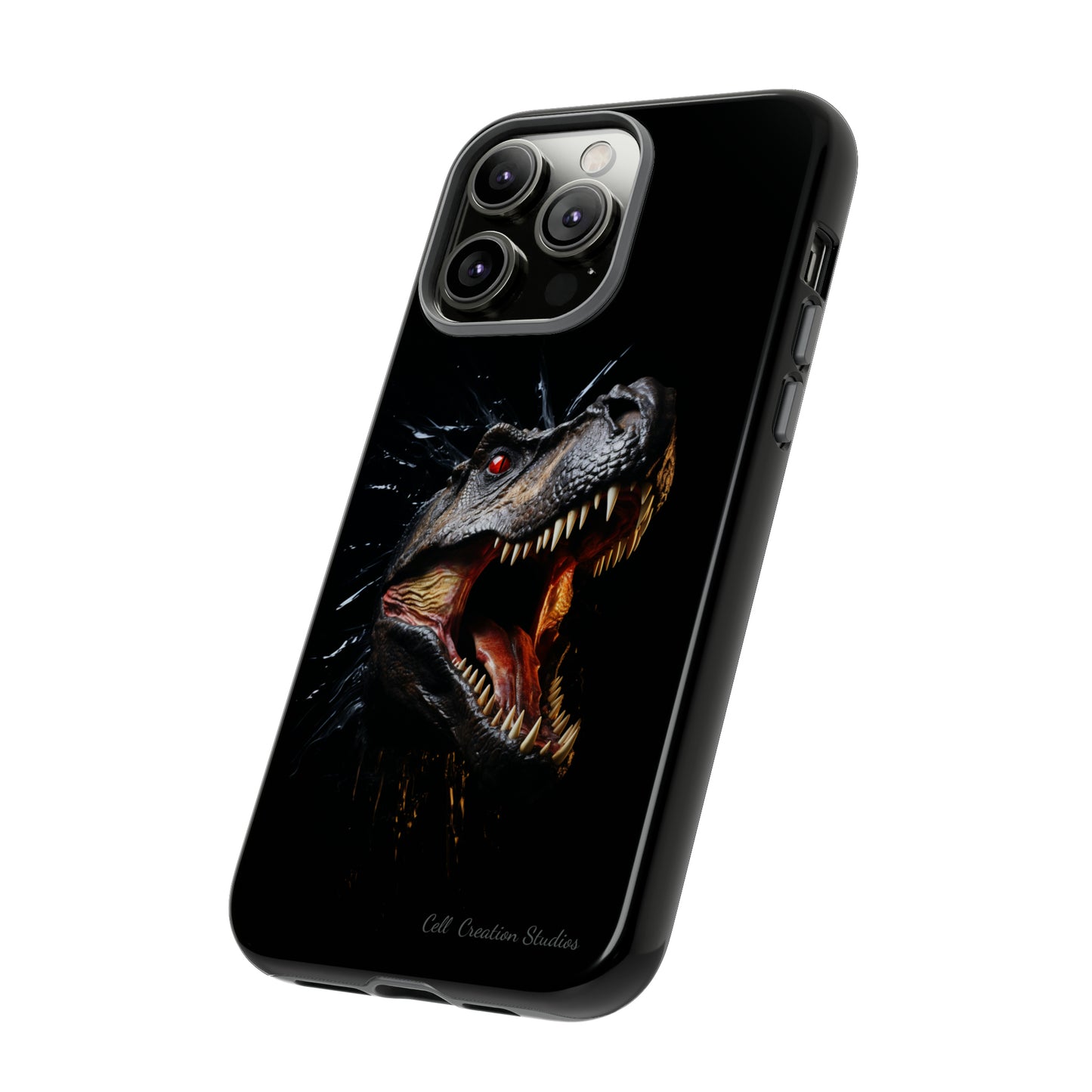 "Jurassic Impact" T-Rex Phone Case -Tough Cases