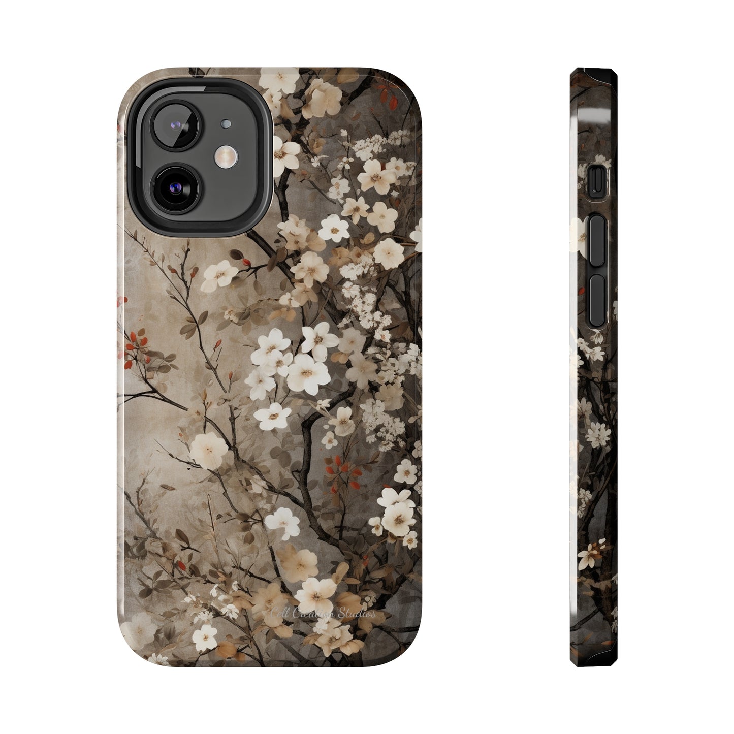 "Whimsical Blooms" -Tough iPhone Cases