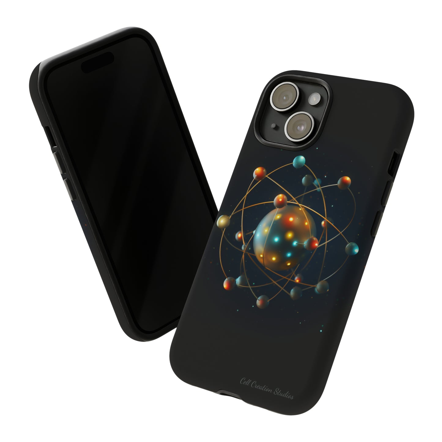 The "Atomic Elegance" Phone Case -Tough Cases