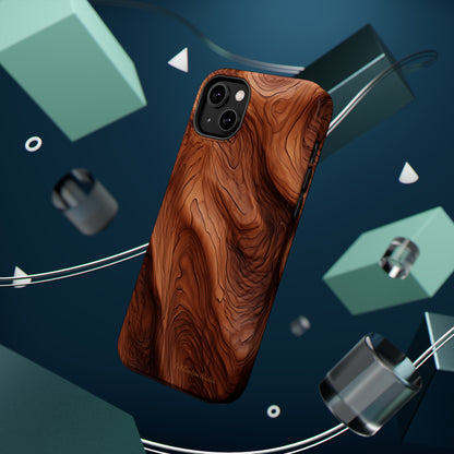 The "Eternal Woodgrain" Phone Case -MagSafe Tough Cases