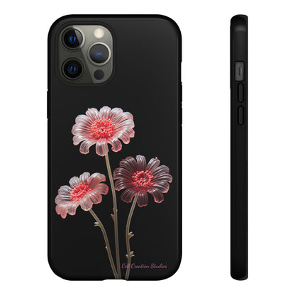 The "Desert Rose Glass Blossom" Phone Case -Tough Cases