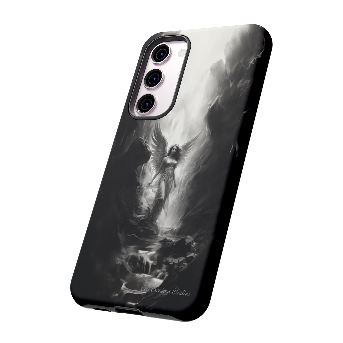 "Seraphic Streams" Angelic Ravine Phone Case -Tough Cases