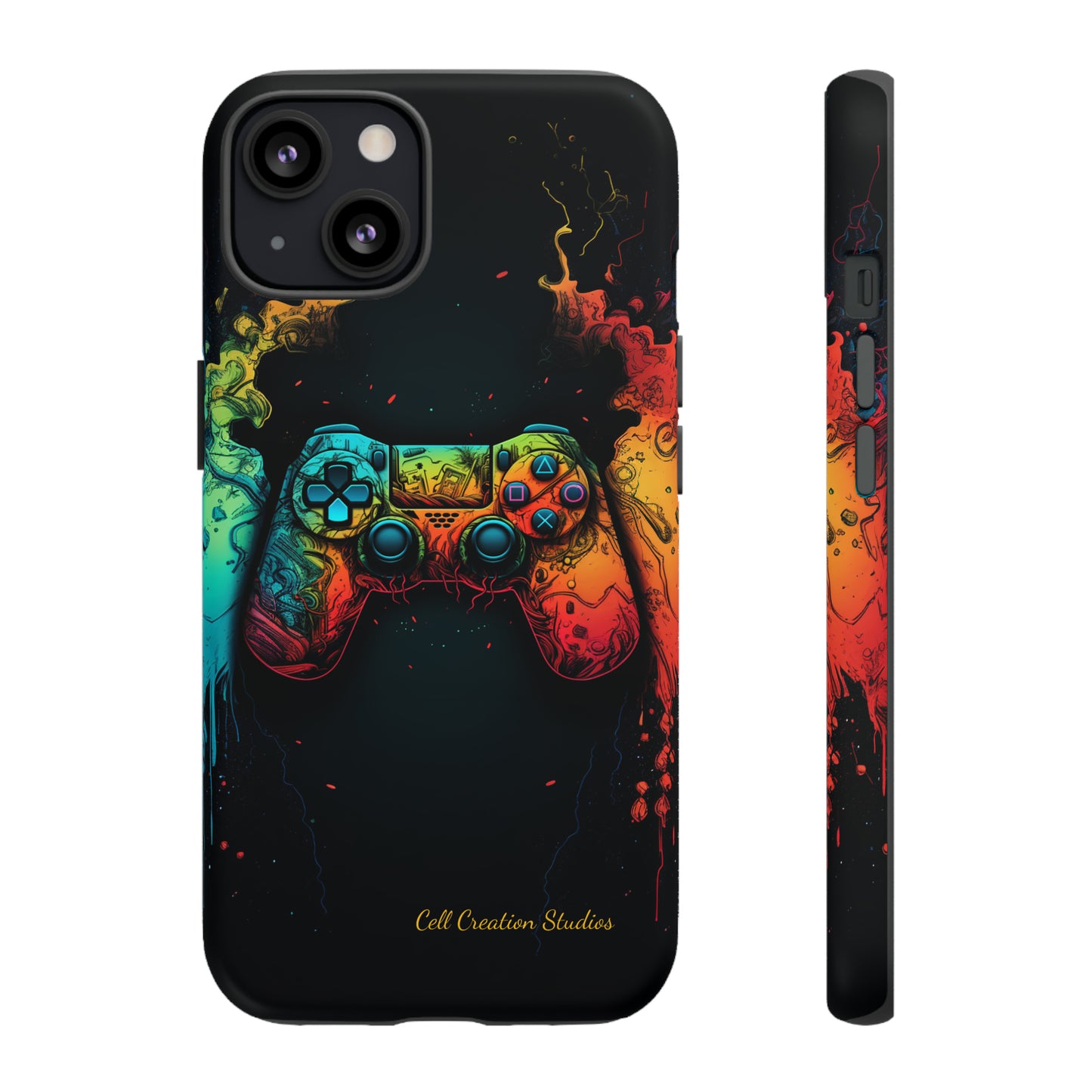 "ColorBlast Gaming" -Tough iPhone Cases