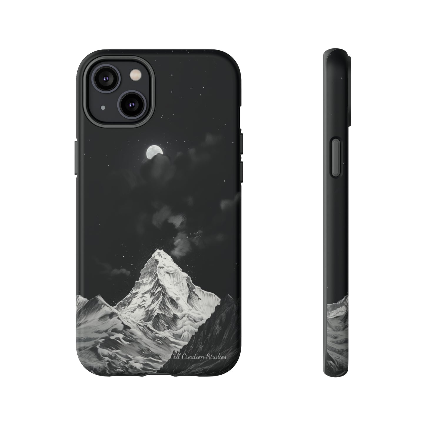 "Moonlit Everest" Phone Case -Tough Cases