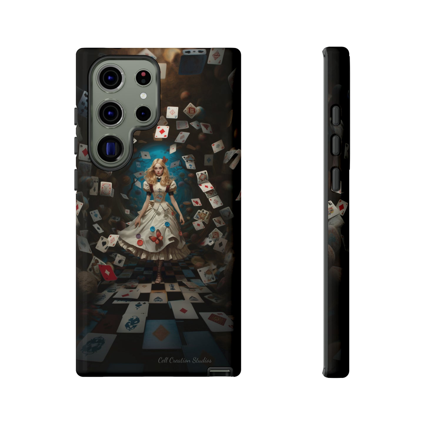 Introducing the "Alice in Wonderland" Cell Phone Case – A Journey Through Imagination -Tough Cases