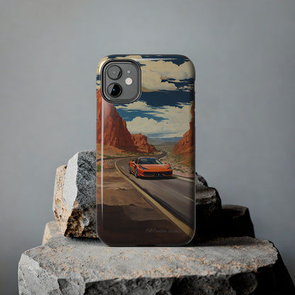 "Desert Racer Ferrari Edition" -Tough iPhone Cases