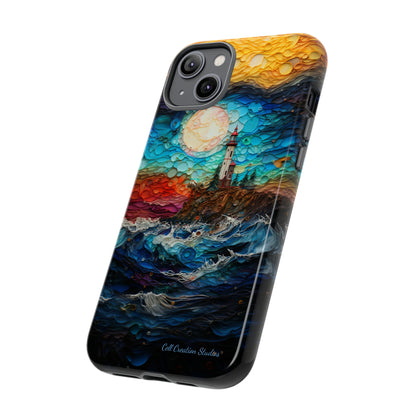 "Coastal Canvas Guardian" -Tough iPhone Cases