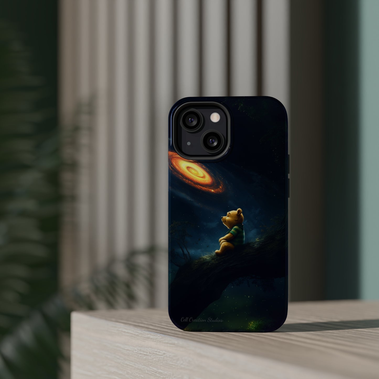 "Starry Night with Winnie-the-Pooh" Cell Phone Case -MagSafe Tough Cases