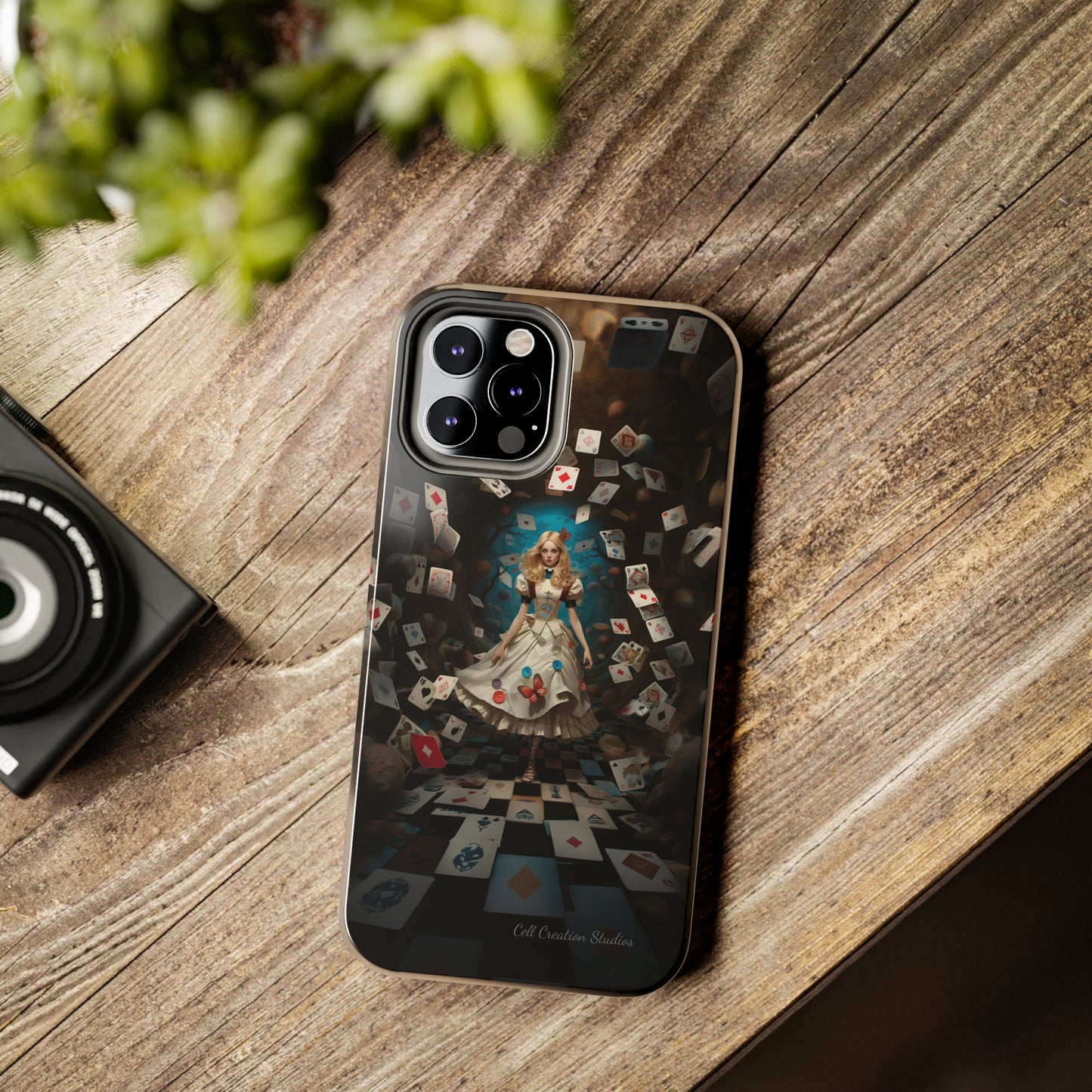 Introducing the "Alice in Wonderland" Cell Phone Case – A Journey Through Imagination -Tough Phone Cases