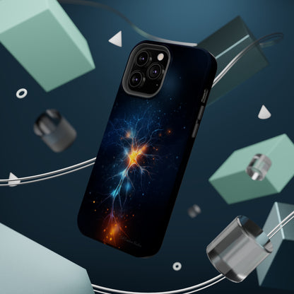 Introducing the "Luminous Neuron" Cell Phone Case – Illuminate Your Connection! -MagSafe Tough Cases