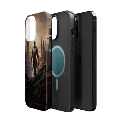 Introducing the "Cyber Guardian" Cell Phone Case – Embrace Futuristic Heroism -MagSafe Tough Cases