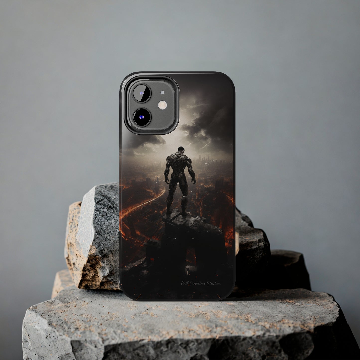 Introducing the "Cyber Guardian" Cell Phone Case – Embrace Futuristic Heroism -Tough Phone Cases