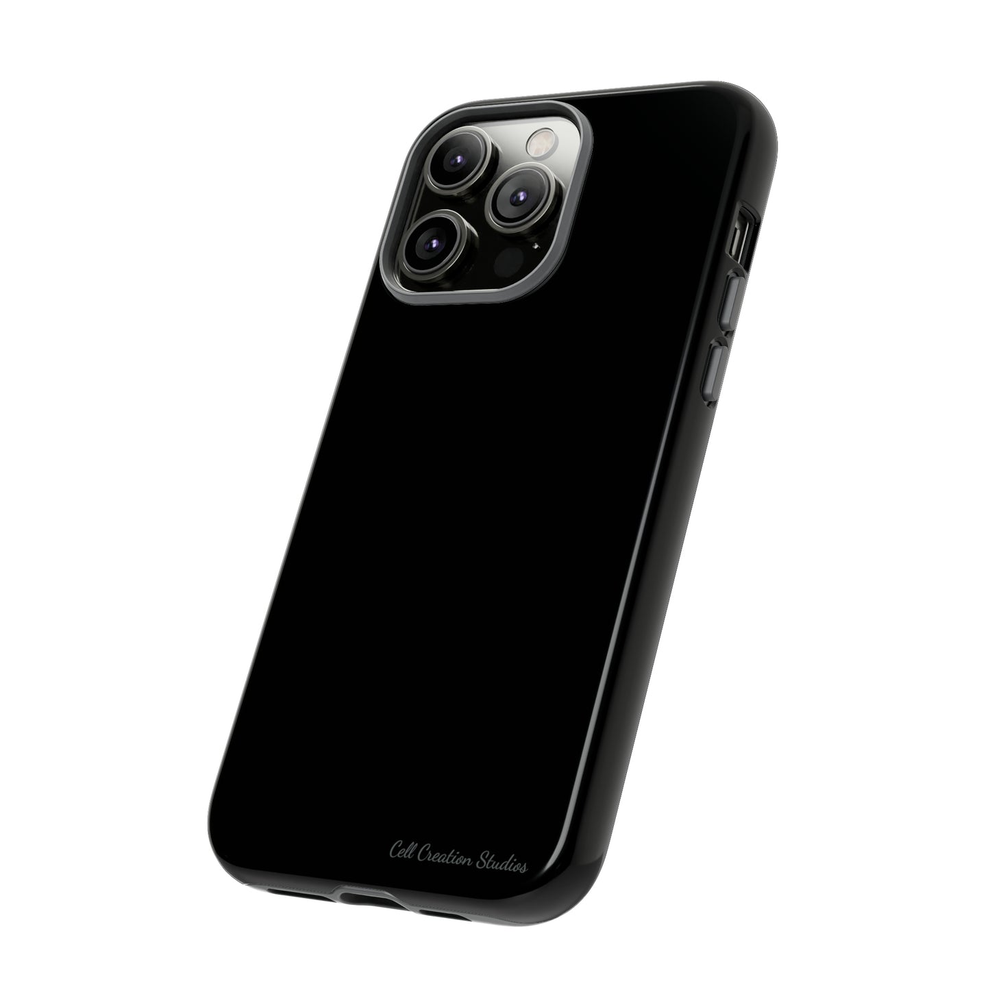 "Stealth Black Defender" -Tough iPhone Cases