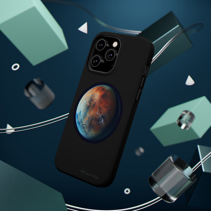 Introducing the "Mars Marvel" Cell Phone Case – Explore the Red Planet -MagSafe Tough Cases