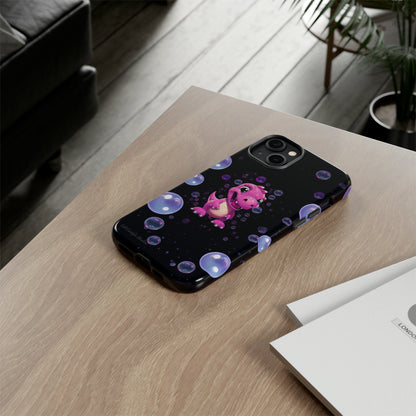 "Dino Glam" Glitter Dinosaur Phone Case -Tough Cases