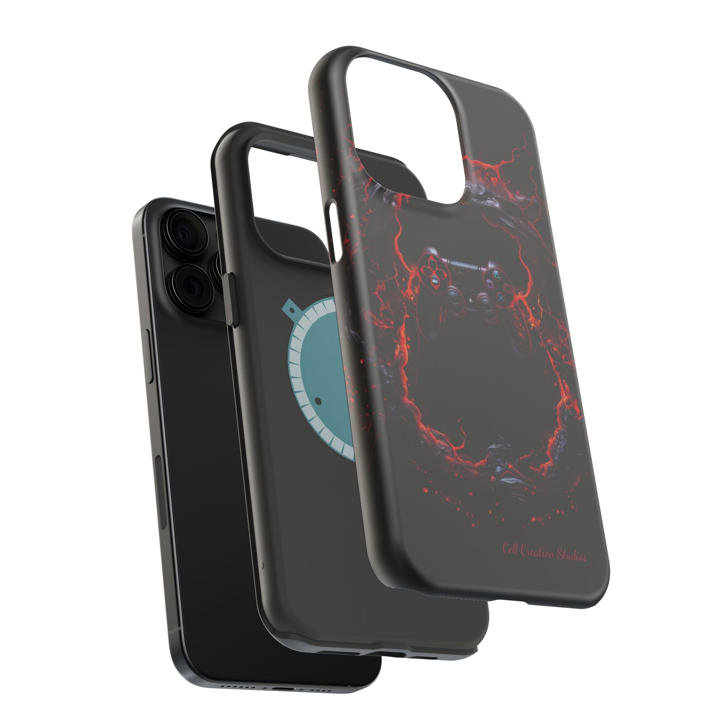 "InfernoGamer Plasma Burst" -MagSafe Tough iPhone Cases