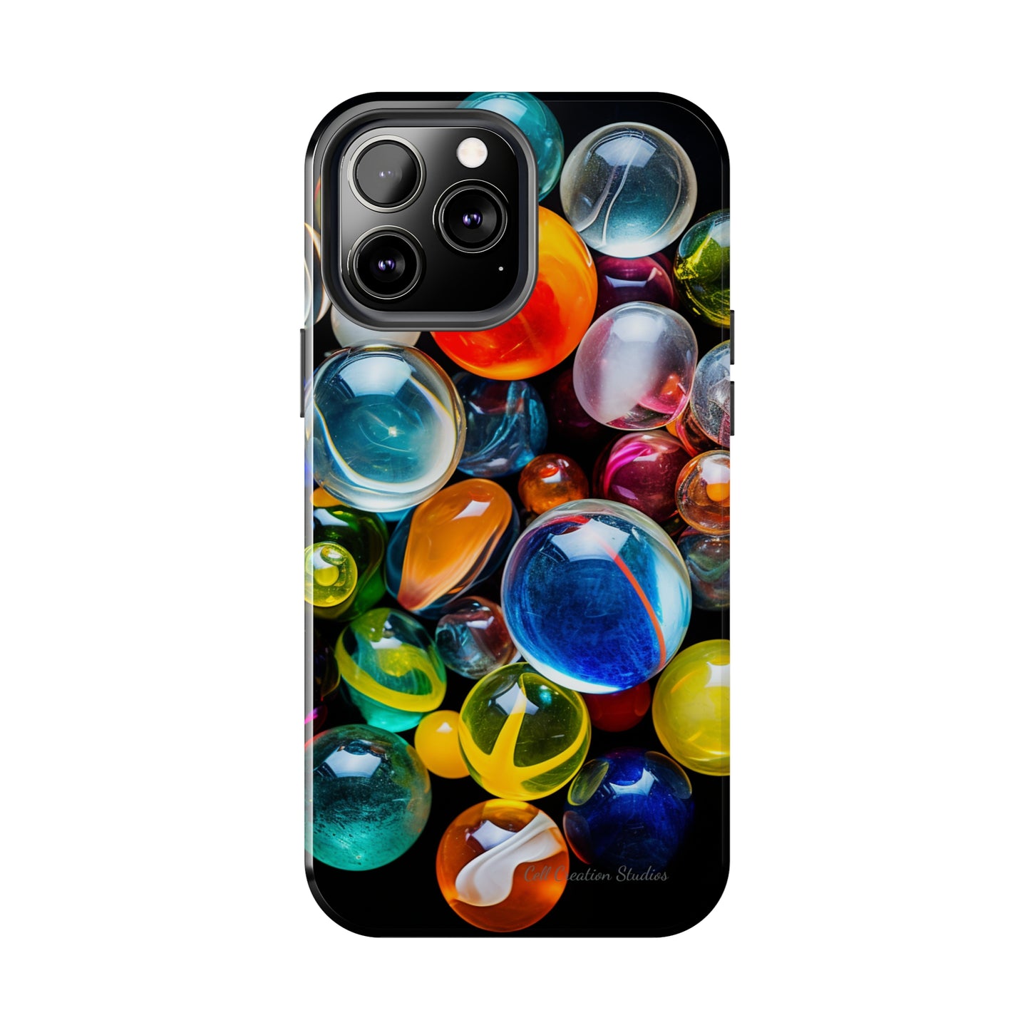 Introducing the "Vibrant Marbles Mosaic" Cell Phone Case – Carry a Kaleidoscope of Colors! -Tough Phone Cases